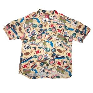 miami dolphins hawaiian shirt